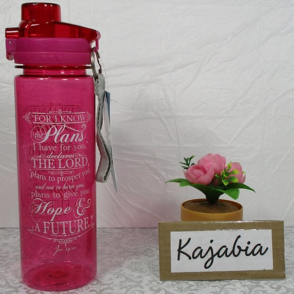 CHRISTIAN ART GIFTS Water Bottle NWT - Picture 1 of 6